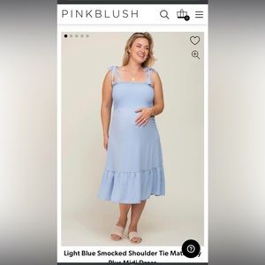 Pinkblush Maternity Dress